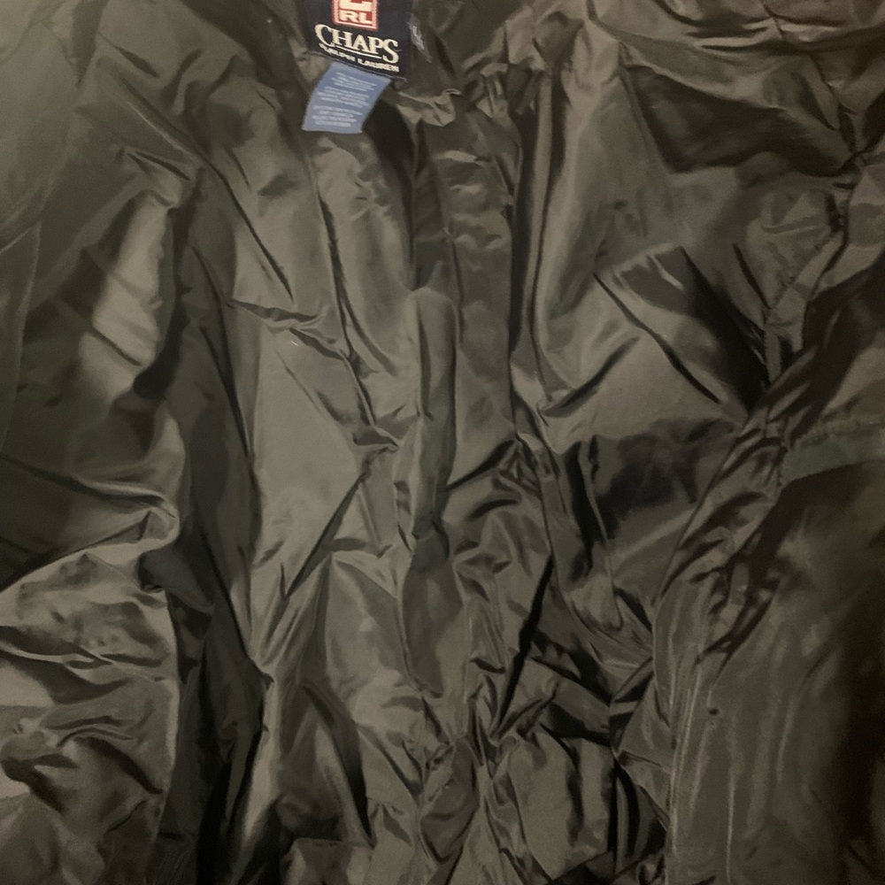 Men’s Chaps Ralph Lauren Black Spring Fall Jacket - Picture 3 of 4